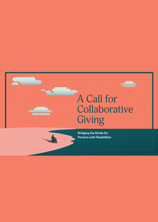 Colabs A Call for Collaborative Giving Persons with Disabilities