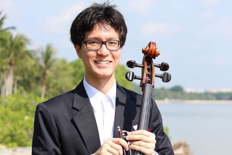 2015 winner, cellist Theophilus Tan