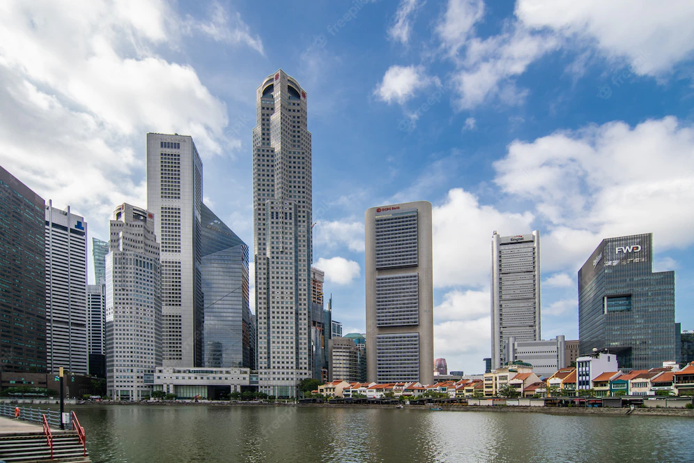 singapore skyline city scenery